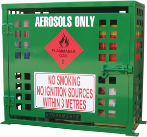 Order In - Storemasta 72 Cans Aerosol Storage Cage - 612mm x 757mm x 335mm