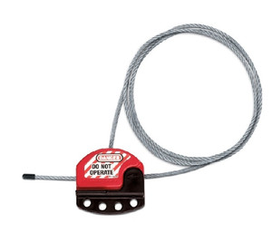 Order In - Master Lock S806CBL15 Cable Lockouts - Steel 4mm Diam. x 4.5 metres long