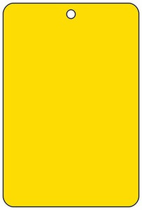 Order In - PROSAFE Tag - Blank - Yellow - Poly - 100m x 150mm - Pack of 10