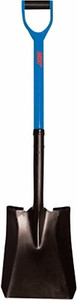 Order In - Square Mouth Shovel with D Handle - 285 mm Blade - 745 mm Handle - Fibreglass - SSMM-DHF - JBS