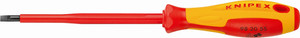 Order In - Insulated Screwdriver - Standard Tip - 1000 V - 3.5 mm x 100 mm x 0.6 mm - 982035 - Knipex