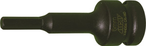 Order In - 1/2" Square Drive In-Hex Impact Socket - Hex - Metric - 12 mm - X4H12M - JBS