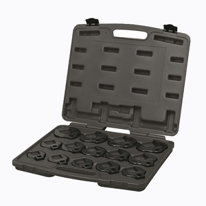Order In - Toledo 301465 Crowfoot Wrench Set - Straight Jaw - 1/2" Square Drive - Metric 27-50mm - 14 Piece