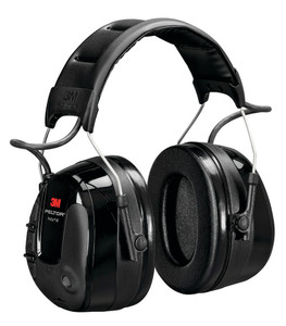Order In - 3M PELTOR™ ProTac™ III Regular MT13H221A UU004690622 Electronics & Communications - Earmuffs - Headband - 3.5mm Listen Only Stereo Input Jack - Class 5 - 32dB - Black