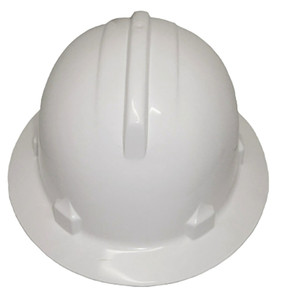 Order In - 3M HH40 7012920858 Hard Hat - Full Brim - Type 1 ABS - Unvented - 6 Point Pinlock Suspension - White