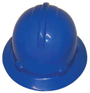 Order In - 3M HH40 7012921828 Hard Hat - Full Brim - Type 1 ABS - Unvented - 6 Point Pinlock Suspension - Blue