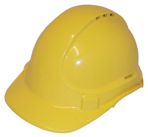 Order In - 3M TA570 7012916837 Hard Hat - Type 1 ABS - Vented - 6 Point Pinlock Suspension - Yellow