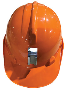 Order In - 3M HC43L 7012921841 Hard Hat - Tuffmaster Lite - Type 1 ABS - Unvented - 6 Point Pinlock Suspension - Metal Lamp Bracket - Orange