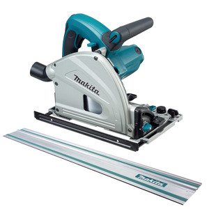 Makita 1300W 165mm Plunge Cut Circular Saw With 1400mm Guide Rail - SP6000JT