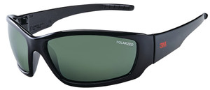 Order In - 3M Whim Creek S76SP 7012874925 Safety Glasses - Wrap-Around - Black Frame - Anti-Scratch - Polarised - Smoke Lens