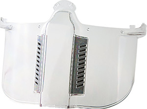 Order In - uvex 9301-383F ultravision Eye Protection Accessories - Faceshield - Replacement flip-up guard - Polycarbonate - Clear