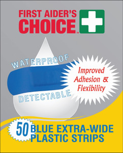 Order In - BRADY STRIPS BLUE PLASTIC 856643 (50)