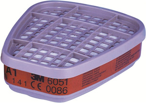 Order In - 3M™ 6051 UU006790313 A1 Organic Vapour Cartridge Filter