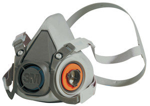 Order In - 3M™ Half Facepiece Reusable Respirator 6100, Respiratory Protection, Small