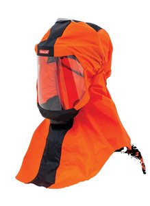 Order In - CleanAIR Long Protective Respiratory Hood - Orange - CA-2