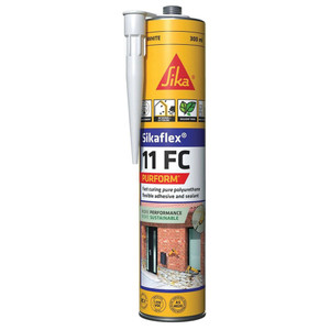 Order In - Sika 641583 Sikaflex® 11FC+ Multipurpose Construction Adhesive Sealant - Polyurethane - Cartridge - White - 300ml