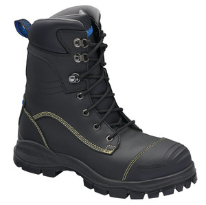 Order In - Blundstone - Safety Boots - Mens/Womens - High-Leg Ankle - Lace Up - Rubber - Extreme - Xfoot - 185mm - Black