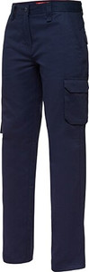 Order In - Hard Yakka Cargo Pant Foundations Women - Drill Cotton - Navy- 08850