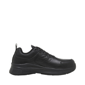 Order In - King Gee K26498 Hyper-Tec Womens Sport Safety Shoes - Composite Toe - Leather - Black