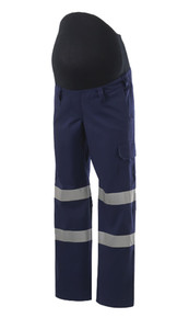 Order In - King Gee K43007 Women's Workcool Maternity Cargo Pant - Bio Motion - Navy