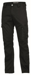 Order In - King Gee Men's Narrow Summer Tradies Pant - Cotton - Black - K13290