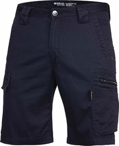 Order In - King Gee Tradies Narrow Summer Shorts - Cotton - Navy - K17340