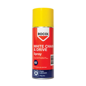 Order In - Rocol RY442330 Chain & Drive Spray Lubricant - White - 250gram