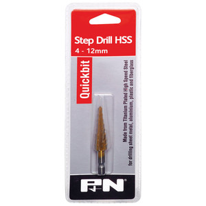 P&N Quickbit Step Drill HSS 4-25mm - 149040250