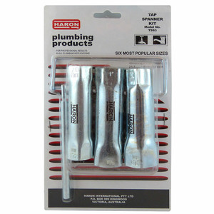 Order In - Haron 3 Piece Tap Spanner Kit - TSS3