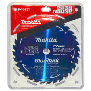 Makita BlueMak Saw Blade Wood TCT Wood 32T 255mm - B-15291