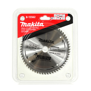 Makita Saw Blade Aluminium TCT 60T 160mm - B-15562