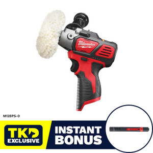 Milwaukee Spot Polisher 12V M12BPS-0 Skin Only Milwaukee Spot Polisher 12V M12BPS-0 Skin Only