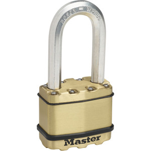 Master Lock Padlock Exl Lam 50mm 9-51mm Shk - M5BDLHAU