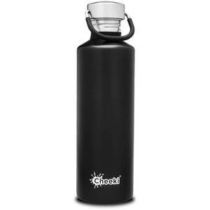 Cheeki Classic Single Walled Bottle 750ml Black