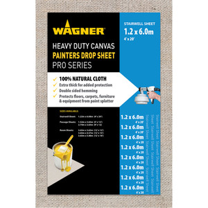Wagner Drop Cloth Canvas Heavy Duty 1.2x6m - PC4X20