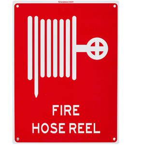 Sandleford Sign 225X300mm - "Fire Hose Symbol" - MS37