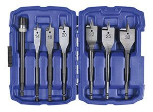 Bordo Spade Bit Set 12-32mm 7 Piece - 2670-S3