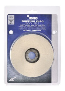 Bordo Buffing Disc Wool Felt 127mm - 5206-127