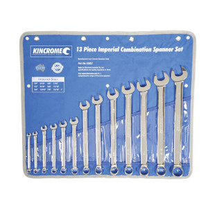 Kincrome Combo Spanner Set Imperial 14 Piece