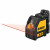 DeWALT Cross Line Laser Green Beam 2-Way