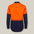Hard Yakka Shirt 2 Tone Vented Shirt Orange/Navy - Y07950ONA