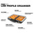 ToughBuilt StackTech Organiser Low Profile - TB-B1-O-10
