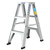 Bailey Trade Lyte Ladder Aluminium Double sided 150Kg 3 0.9M - FS14019