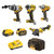 DeWalt XR 4 PC 18V/54V 5Ah/6Ah Kit - DCZ407P1T1-XE