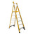 Order In - Gorilla Platform ladder Fibreglass 1.8m (6ft) Fibreglass Aluminium 180kg Heavy Duty Industrial - FPL006-HD