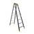Order In - Gorilla Double sided A-frame ladder 8 Step (2.35m) Pro-Lite Fibreglass 150kg Industrial - FSM008-PRO