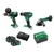 Order In - Hikoki 3 Pce 36V Brushless Combo - KC36DRBL3(HRZ)