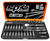 Order In - SP Tools Socket Set 1/4DR 6PT Metric - SP20116
