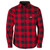 Order In - Milwaukee GRIDIRON Flannel Shirt Red - M551R