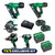 Hikoki MultiVolt Tradie Kit 18V / 36V - TRADIEKITHRZ